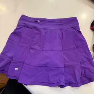 LuLuLemon Size 2 tall  Purple Skirt